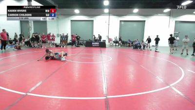 115 lbs Kaden Rivers, New York Blue vs Carson Childers, Iowa Red