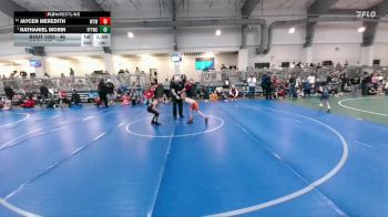 46 lbs Champ. Round 1 - Nathaniel Morin, Fitness Fight Factory Wrestling Club vs Jaycen Meredith, Wesley Club Wrestling