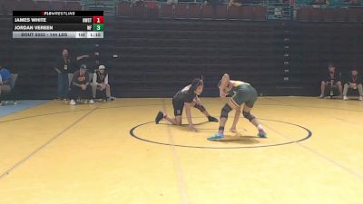 144 lbs Round Of 16 - James White, Northwestern vs Jordan Vereen, West Florence