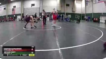 285 lbs Round 4 (16 Team) - Sawyer Bumgarner, Broken Bow vs Bryson Huey, Columbus