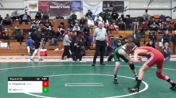 113 lbs Prelims - Dylan Fitzpatrick, Carmel vs Nathan Lam, Poway