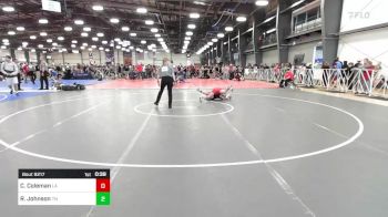 100 lbs Consi Of 8 #1 - Chevy Coleman, LA vs Rhyne Johnson, TN