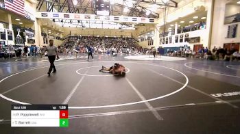 152 lbs Round Of 32 - Paul Popplewell, Perkiomen Valley vs Tyler Barrett, Christian Brothers Academy