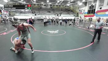 190 lbs 2nd Wrestleback (16 Team) - Braxten Crow, Sheridan vs Noah Ingle, Laramie