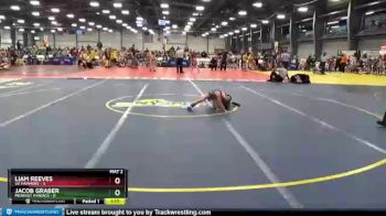 52 lbs Round 3 - Jacob Graber, Midwest Maniacs vs Liam Reeves, VA Hammers