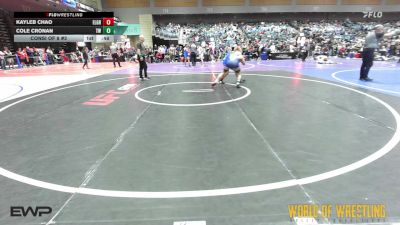 132 lbs Consi Of 8 #2 - Kayleb Chao, Elk Grove vs Cole Cronan, Turlock Wrestling