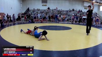 58 lbs Round 2 - Layten Marsh, M3 Wrestling Academy vs Hoyt Rosman, Oak Hill Wrestling Club