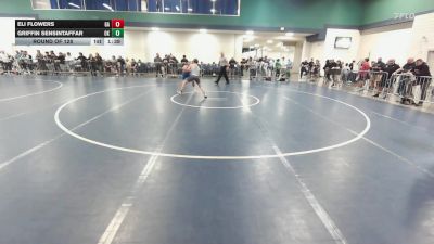 120 lbs Round Of 128 - Eli Flowers, GA vs Griffin Sensintaffar, OK