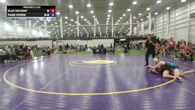 100 lbs Ellie Hultman, Wisconsin vs Paige Peters, California Gold