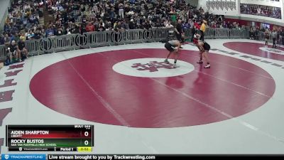 106 lbs Cons. Round 3 - Rocky Bustos, San Tan Foothills High School vs Aiden Sharpton, Liberty