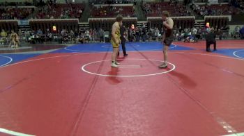 186 lbs Champ. Round 2 - Tate Smith, Deer Lodge Wrestling vs Tegan Jones, Conrad Wrestling Club