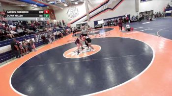 190 lbs Champ. Round 1 - Olivia Miller, Pontiac vs Karsyn Robinson, Normal West