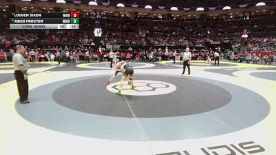 157 lbs Cons. Semis - Aiden Proctor, Mad. Comprehensive vs Louden Dixon, West Holmes