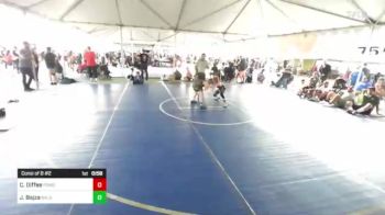 82 lbs Consi Of 8 #2 - Czarlie Diffee, Pomona Elite vs Joseph Bajza, Bald Eagle Wrestling