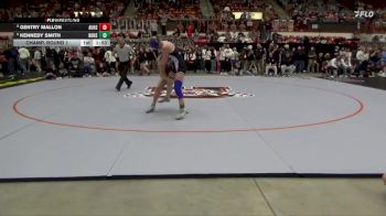 140 lbs Champ. Round 1 - Kennedy Smith, Holton Hs vs Gentry Mallon, Augusta HS