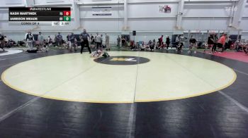 60 lbs Consi Of 4 - Nash Martinek, PA vs Jameson Meade, OH