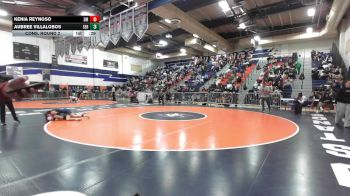 105 lbs Cons. Round 2 - Aubree Villalobos, Serrano vs Kenia Reynoso, Desert Mirage