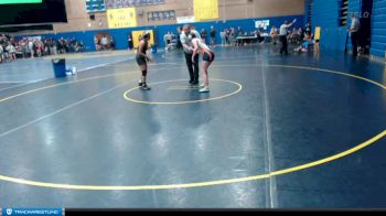 145lbs Champ. Round 1 - Jackie Chavez, Davis (Girls) vs Lucyanna Dahl, Blaine (Girls)