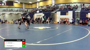 140 lbs. Cons. Round 3 - Addy Winder, Blair Oaks vs Liliana Knoeppel, Sikeston