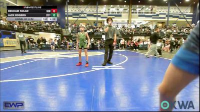 61 lbs Consi Of 8 #2 - Beckam Kolar, Team Nomad vs Jack Rogers, Standfast