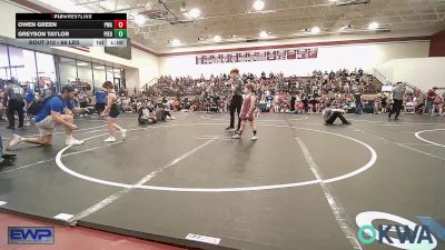66 lbs Rr Rnd 2 - Owen Green, Perry Wrestling Academy vs Greyson Taylor, Piedmont