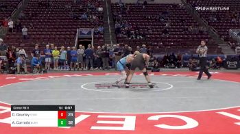 160 lbs Consolation - Dylan Gourley, Corry Area Hs vs Aj Corrado, Burrell Hs