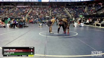 1A 285 lbs Cons. Semi - Caleb Hovis, Cherryville vs Daniel Silver, North East Carolina Prep School