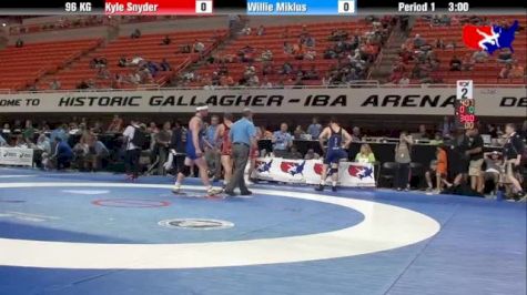 96KG F Kyle Snyder vs. Willie Miklus