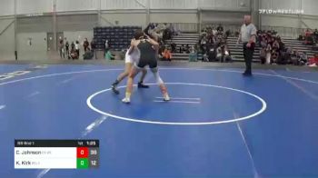 100 lbs Prelims - Carime Johnson, OK Supergirls Red vs Klaribel Kirk, Bedlam