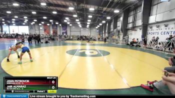 52 lbs Rd# 9- 2:15pm Saturday Final Pool - John Petrovcik, Nebraska Elite vs Jair Almaraz, No Escape W.A.