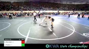 100 lbs Round Of 32 - Corbin Morrison, Salina Wrestling Club vs Jaxen Poston, Tulsa Blue T Panthers