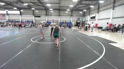 88 lbs 3rd Place - Kaydence Hanna, No Team vs Marqie Decker, Show Low