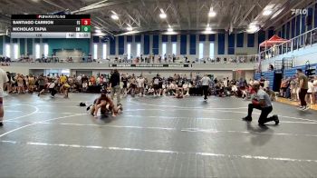 126 lbs Round 1 (6 Team) - Nicholas Tapia, Ex1t Mafia vs Santiago Carrion, BHWC | Florida Supreme