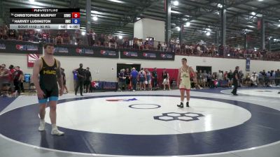 92 kg Champ. Rd Of 32 - Christopher Murphy, South Side Wrestling Club vs Harvey Ludington, Hawkeye Wrestling Club