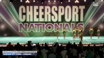Masters City Cheer - Jasmines [2026 L3 Junior - D2 - Small - A Day 2] 2026 CHEERSPORT National All Star Cheerleading Championship