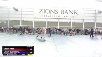 140 lbs 5th Place Match - Hailey Tibbs, Utah vs Violet Gianchetta, Empire Wrestling Club