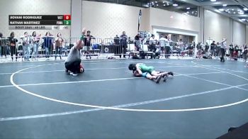 49 lbs 2nd Place - Jiovani Rodriguez, Victory Wrestling-Central WA vs Nathan Martinez, Poway Elite