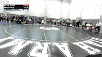 113 lbs Champ. Rd Of 16 - Kalder Welker, Skyridge vs Gabe Johnson, Riverton