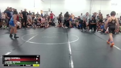 96 lbs Round 1 (4 Team) - Carter Watson, NY Hammers vs Aiden Campbell, OMP