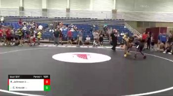 116 lbs Champ. Round 1 - Carter Krouse, Columbia City vs Ronald Johnson Ii, Chaminade Julienne