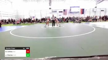 123 lbs Quarterfinal - Bailey Cathey, Swamp Monsters vs Jasmine Macias, Pounders WC