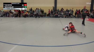 60 lbs Cons. Round 3 - Bryce Miller, St James vs Ivan Reyes, Summit Wrestling Academy
