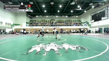 113 lbs Cons. Round 4 - Bradley Pulvers, Redondo Union vs James Burtonduron, Santa Monica