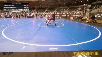 160 lbs 5th Place - Casen Sparks, Ankeny Wrestling Club vs Shipley Simmons, Shelton Wrestling Academy