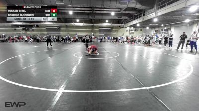 115 lbs Consi Of 16 #1 - Tucker Brill, Hawk vs Dominic Jacobucci, Westshore Wrestling Club