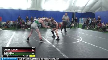 120 lbs Round 2 (10 Team) - Kason Dill, Bandits vs Jayden Sutton, Warner