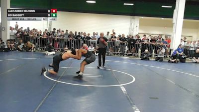 150 lbs Round Of 32 - Alexander Barros, TX vs Bo Bassett, PA