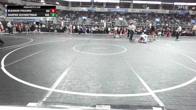 105.6-114.9 lbs Quarterfinal - Eleanor Polking, Ggb vs Harper Schwettman, Badlands Elite