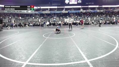 92 lbs Consolation - Yohan Hernandez, Gladiator WC vs Julien Mejia, Prodigy Elite