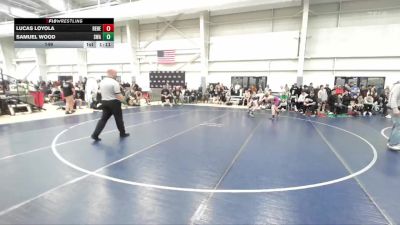 149 lbs Semis (4 Team) - Samuel Wood, Sanderson Wrestling Academy vs Lucas Loyola, Santas Misfits